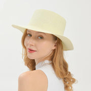 wide brim straw sun hat, view 18 - MRSLM