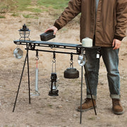 outdoor triangular storage rack, view 5 - MRSLM