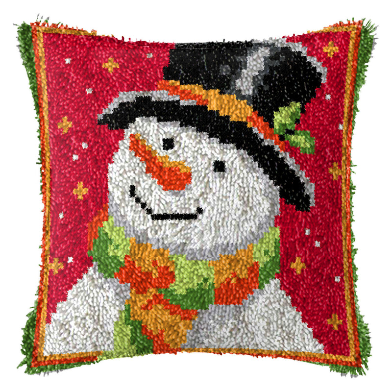diy christmas embroidered cushion kit, view 20 - MRSLM