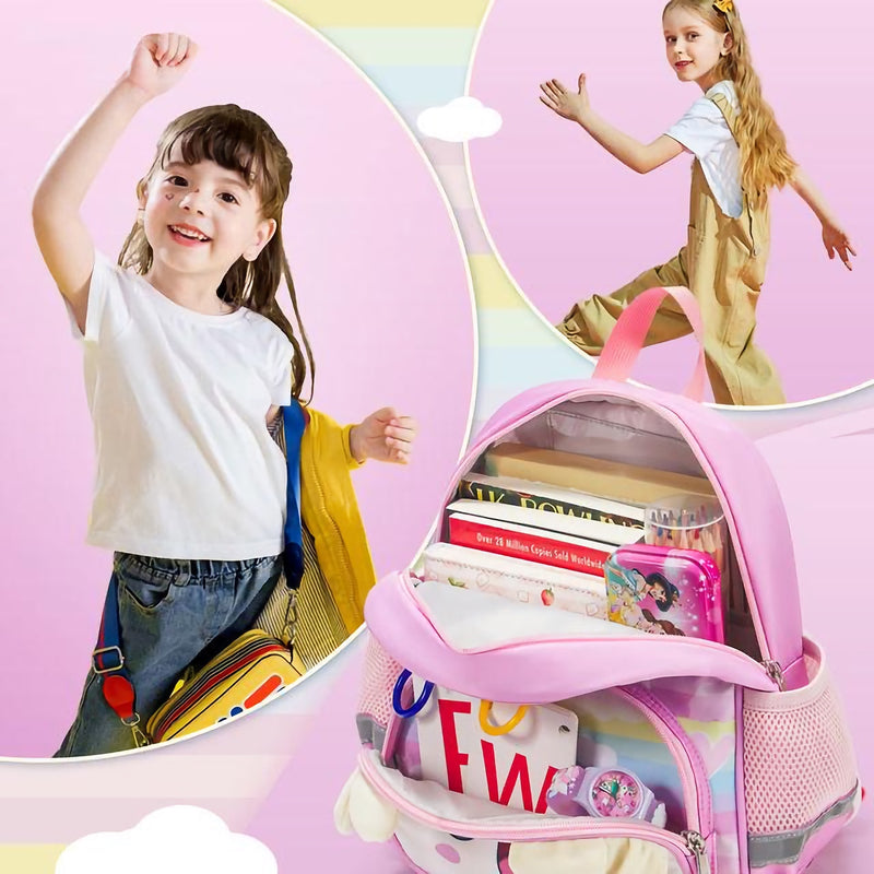 sheep toddler backpack, view 4 - MRSLM
