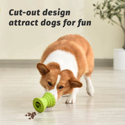 Food dispensing dog chew toy, view 3 - MRSLM