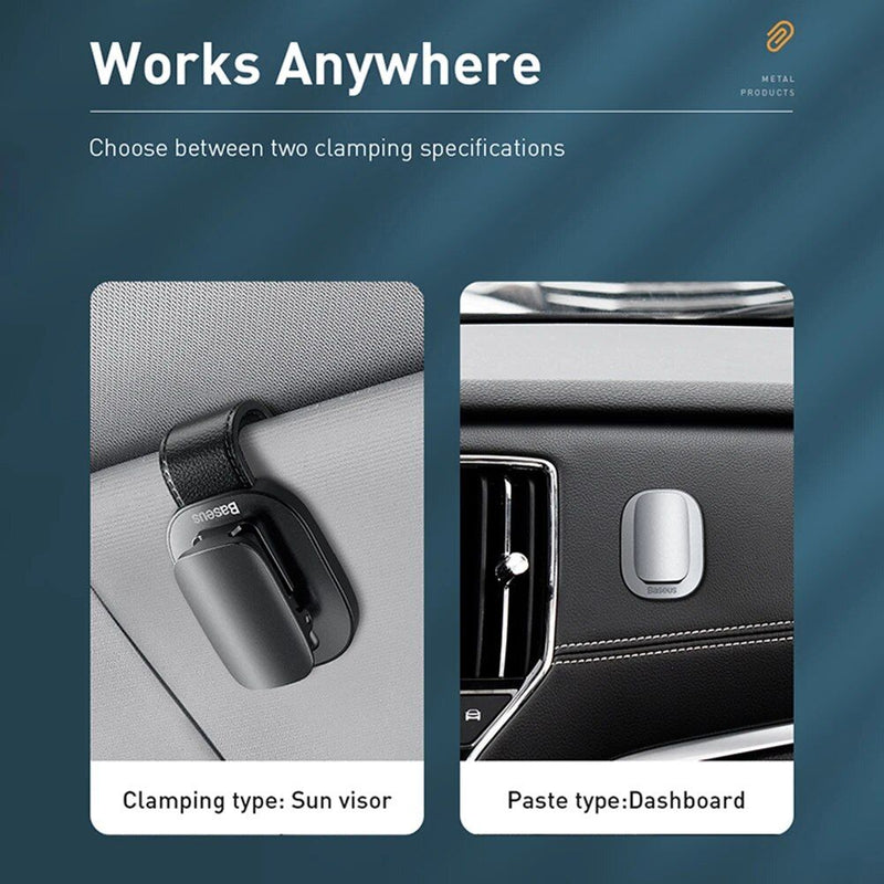 Universal car sun visor clip, view 8 - MRSLM