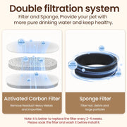 automatic stainless steel pet drinking fountain, view 7 - MRSLM