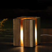nordic solid wood led night light, view 4 - MRSLM