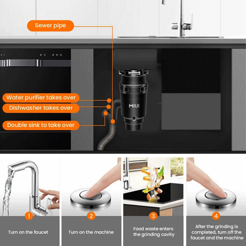 1/2 HP garbage disposal, view 10 - MRSLM