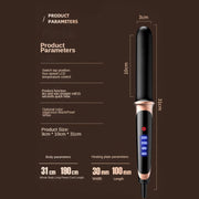 professional hair straightener and curler, view 6 - MRSLM