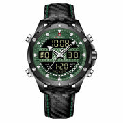 men's dual display sports watch, view 2 - MRSLM