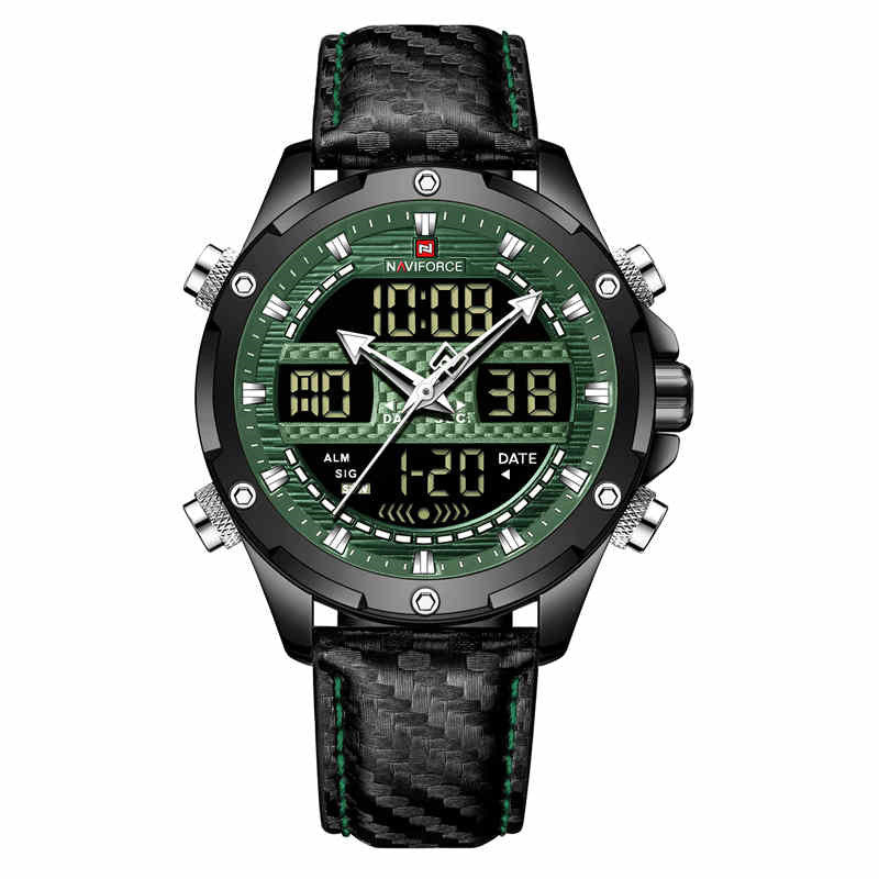 men's dual display sports watch, view 2 - MRSLM