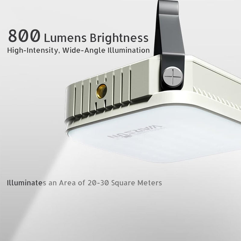 rechargeable LED camping light, view 3 - MRSLM