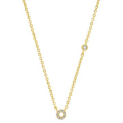 letter pendant necklace, view 19 - MRSLM