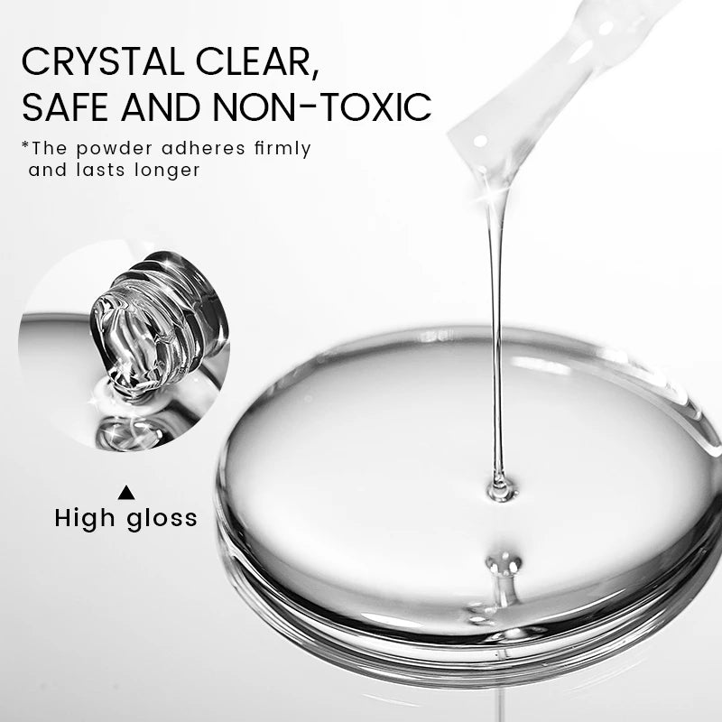 chrome-mirror top coat nail gel, view 4 - MRSLM