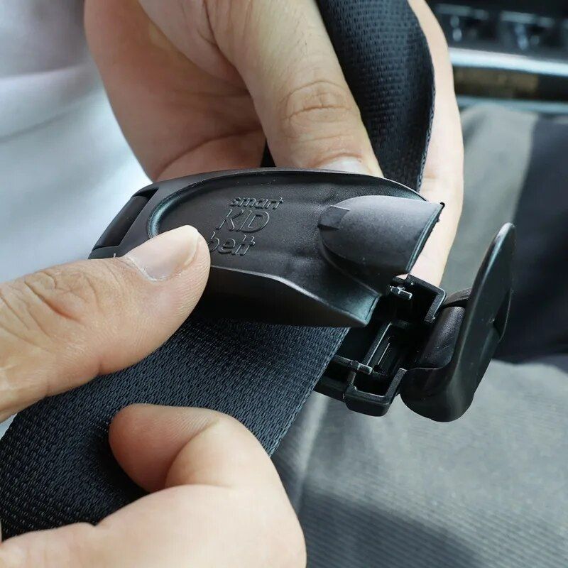 Car seat belt adjuster clip, view 7 - MRSLM