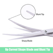 stainless steel pet grooming scissors, view 5 - MRSLM