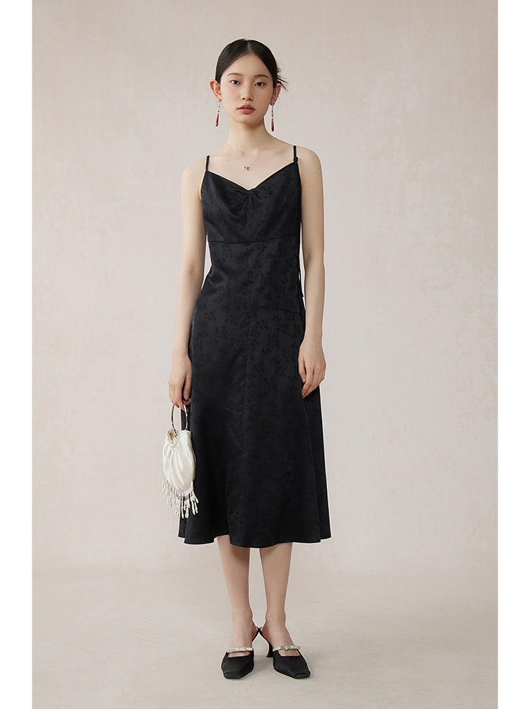 mint mambo midi dress, view 3 - MRSLM