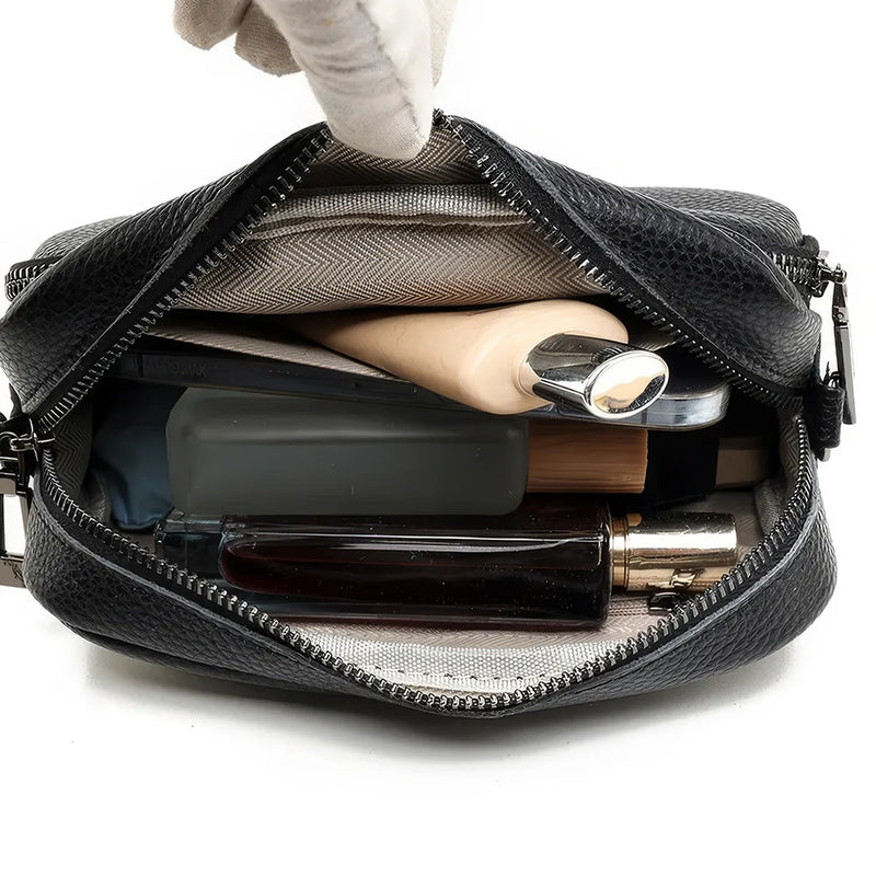 leather crossbody bag, view 19 - MRSLM