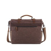 Men's oil wax canvas bag, view 4 - MRSLM