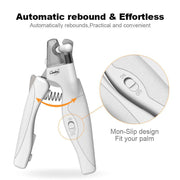 led pet nail clippers with safety light, view 5 - MRSLM