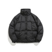 unisex stand-up collar down jacket, view 4 - MRSLM