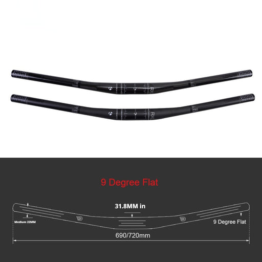 carbon fiber mountain bike handlebar - MRSLM