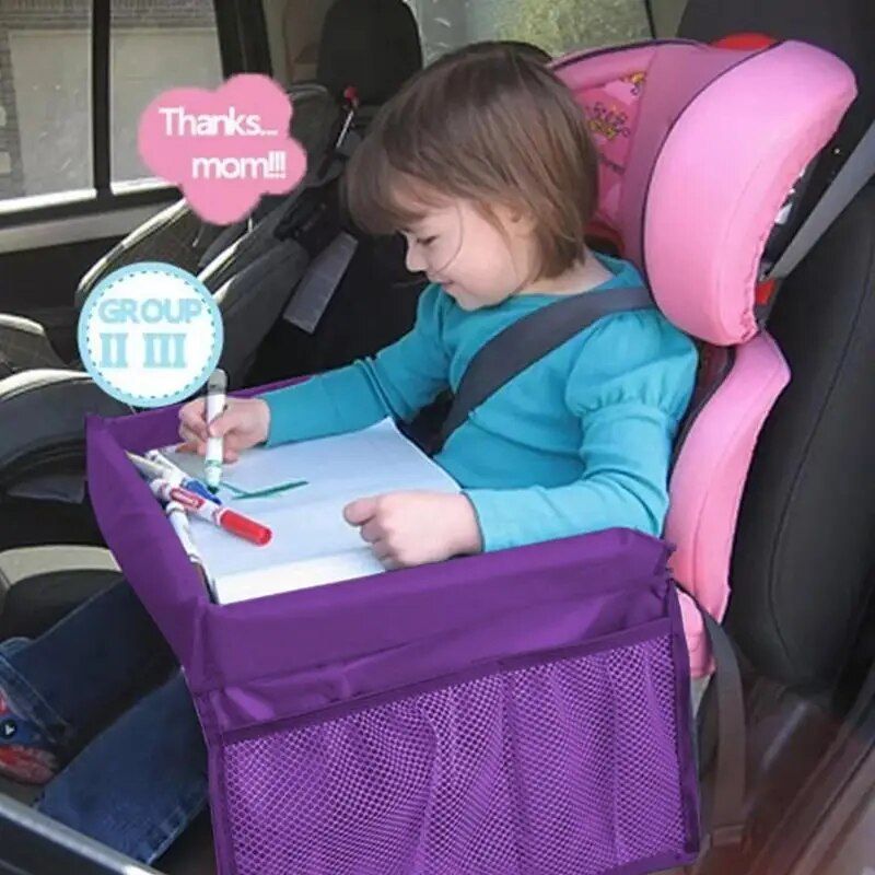 kids car seat travel tray, view 8 - MRSLM