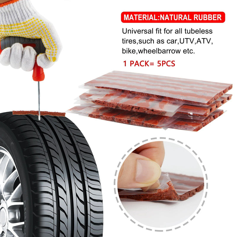 Car tire repair and emergency tool set, view 6 - MRSLM