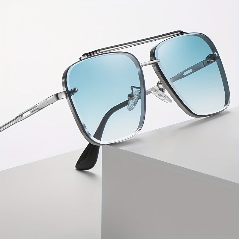 men's gradient pilot sunglasses, view 19 - MRSLM