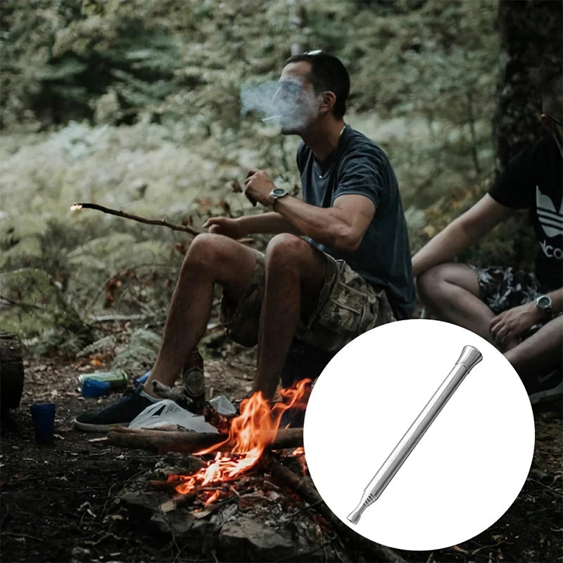 telescopic camping fire blow tube, view 6 - MRSLM