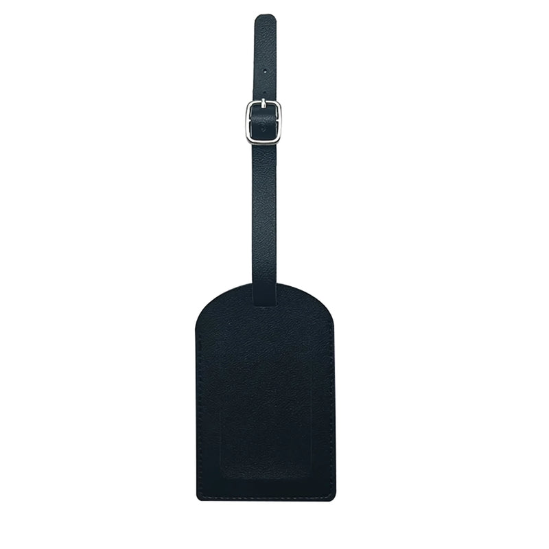 PU leather luggage tag, view 7 - MRSLM