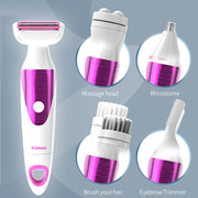 5-in-1 portable electric epilator, view 5 - MRSLM