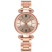 rose gold women's quartz watch, view 5 - MRSLM