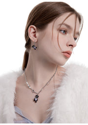 sweet bear earrings, view 3 - MRSLM