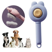 self-cleaning pet grooming brush for cats and dogs - MRSLM