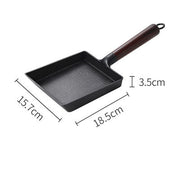 non-stick induction pancake pan, view 3 - MRSLM