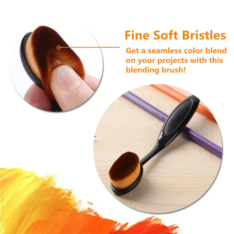 sponge blending brushes, view 9 - MRSLM