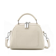 Cowhide leather shoulder bag, view 2 - MRSLM