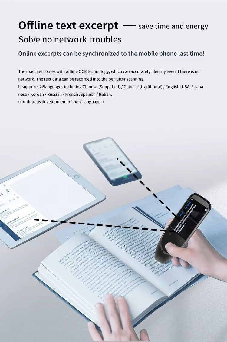 scanning translation pen multi-language, view 9 - MRSLM