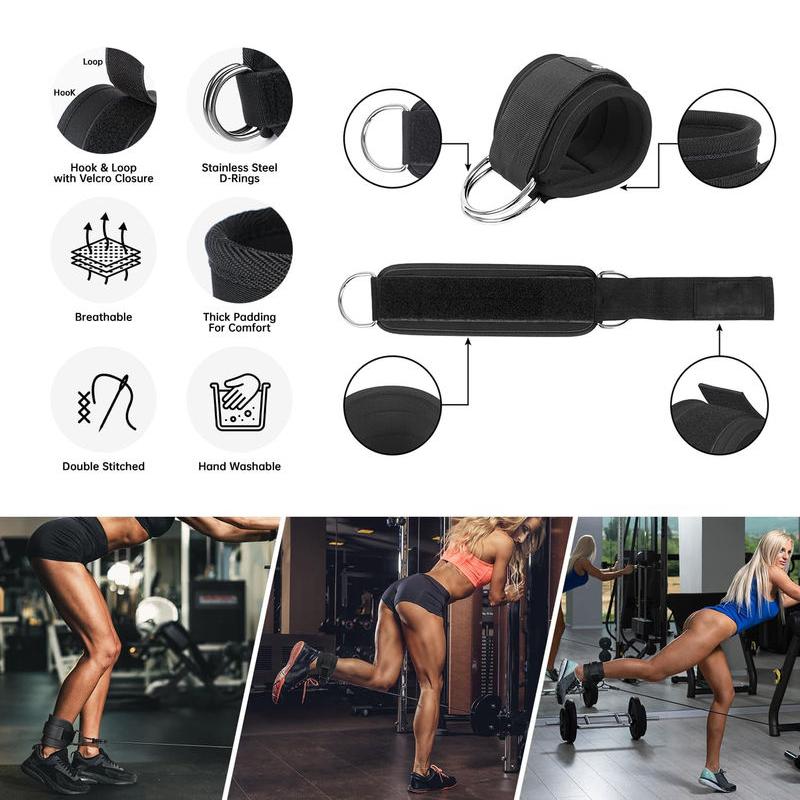 ankle resistance bands, view 5 - MRSLM