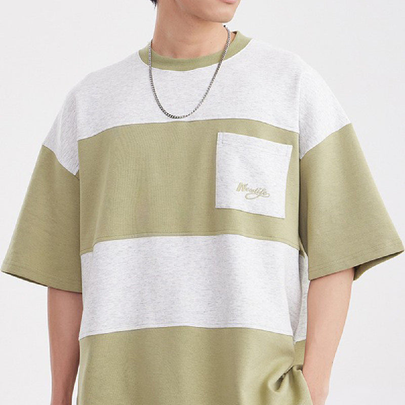 men's retro striped top - MRSLM