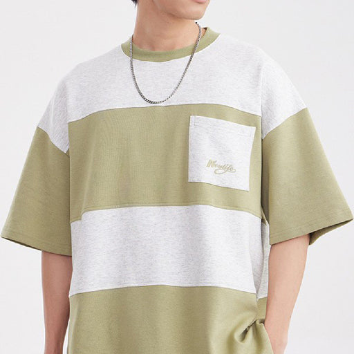 men's retro striped top - MRSLM