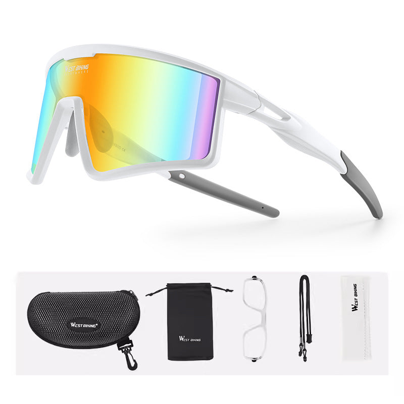 photochromic cycling sunglasses, view 3 - MRSLM