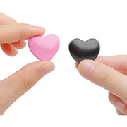 heart shaped 3d metal decal, view 5 - MRSLM