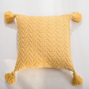 chenille knitted pillow cover, view 9 - MRSLM