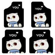 cartoon pattern car floor mats, view 7 - MRSLM