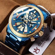men's multifunction analog quartz watch, view 3 - MRSLM
