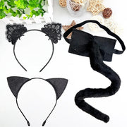 fox cat ears and tail cosplay set, view 7 - MRSLM