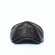 first layer cowhide beret, view 3 - MRSLM