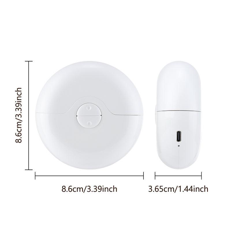 electric 2-in-1 nail clipper and polisher, view 2 - MRSLM