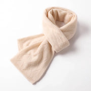 women's merino wool knit scarf, view 8 - MRSLM