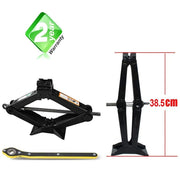 2 ton folding car jack and tire repair kit, view 4 - MRSLM
