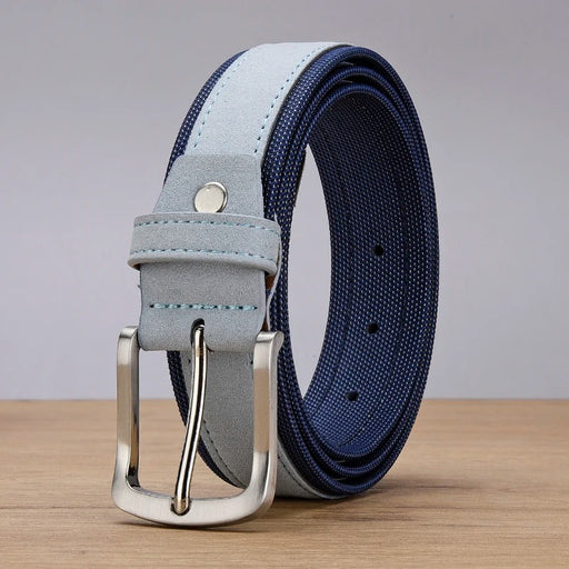 men's suede belt with Oxford fabric strap - MRSLM